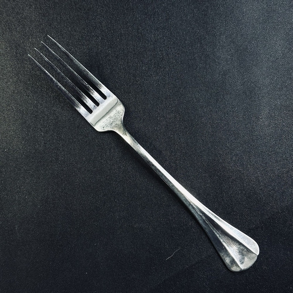 9 International Stainless DINNER Forks Fork Set Ridges Silverware Flatware - Picture 3 of 6